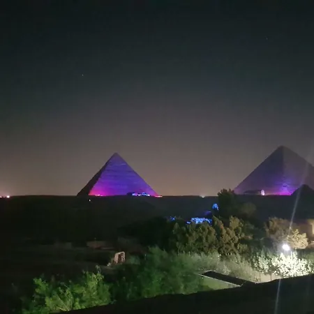 Sphinx Palace Pyramids View Inn Kafret el-Gabal Exterior photo